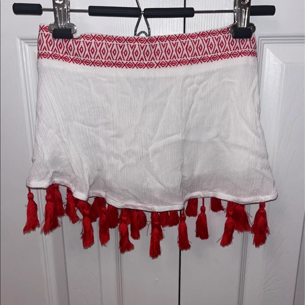 Show me your mumu strapless top